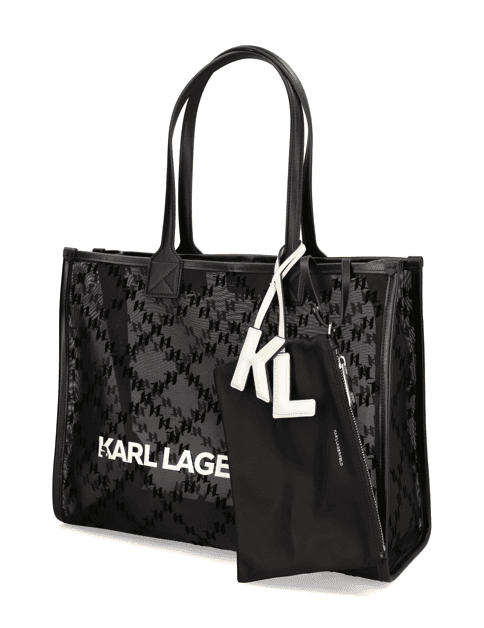 K/skuare lg tote mono flock Karl Lagerfeld