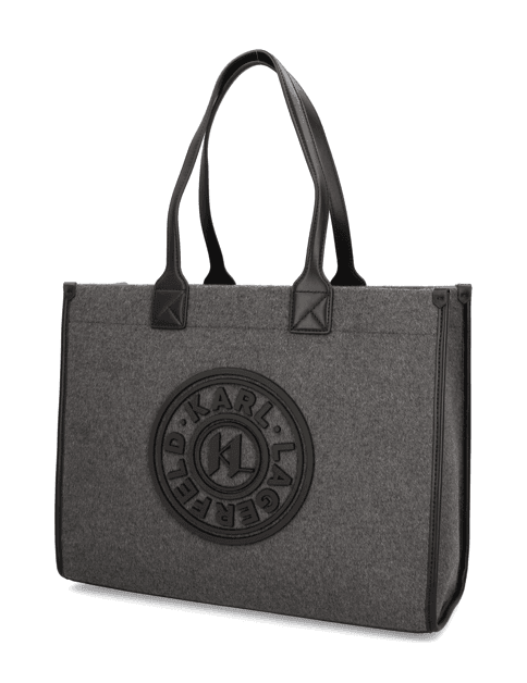 K/skuare lg tote felt Karl Lagerfeld