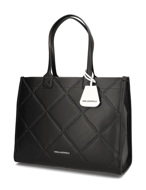 K/skuare lg tote embossed Karl Lagerfeld