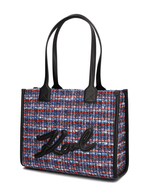 Kabelka Shopper Karl Lagerfeld, modrá