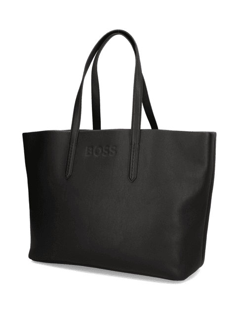 Kabelka Shopper BOSS, černá