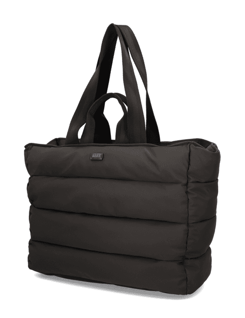 Kabelka Shopper BOSS, černá