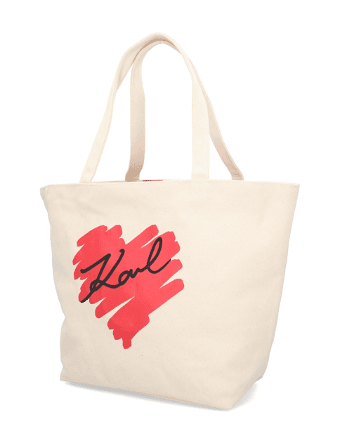 Kabelka Shopper Karl Lagerfeld, béžová