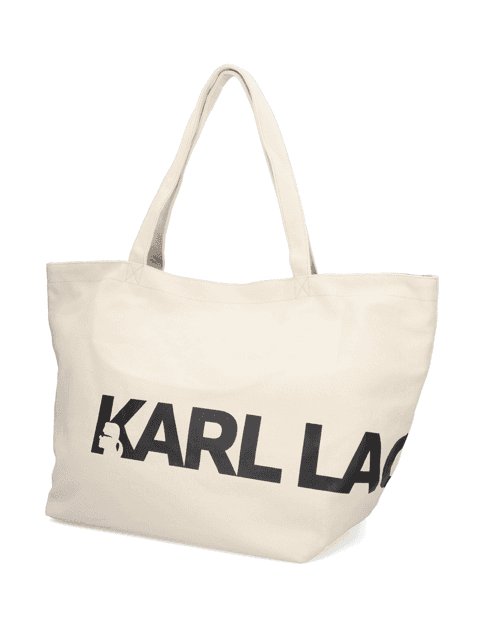 Kabelka Shopper Karl Lagerfeld, béžová