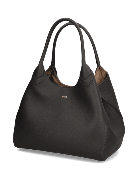 Kabelka Shopper BOSS, černá