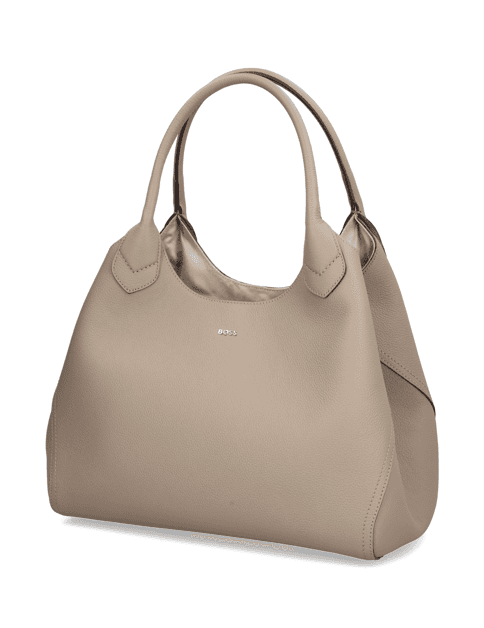 Kabelka Shopper BOSS, béžová