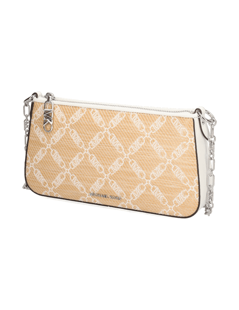 Kabelka přes rameno Michael Kors Empire MD Chain Pouchette, bílá