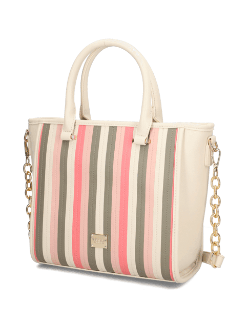 Striped handbag Olara L.Credi