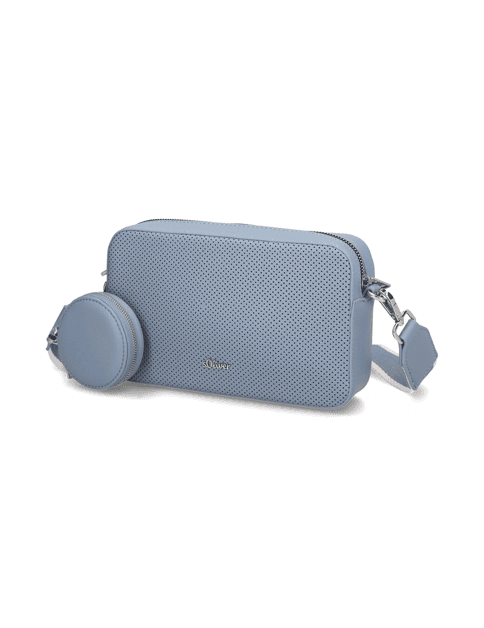 Kabelka přes rameno s.Oliver Camera BAG Medium Agona, modrá