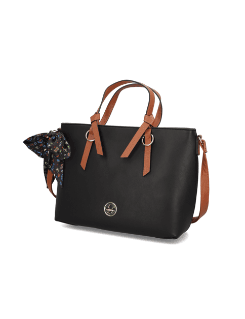 Kabelka Rieker Shopper, černá