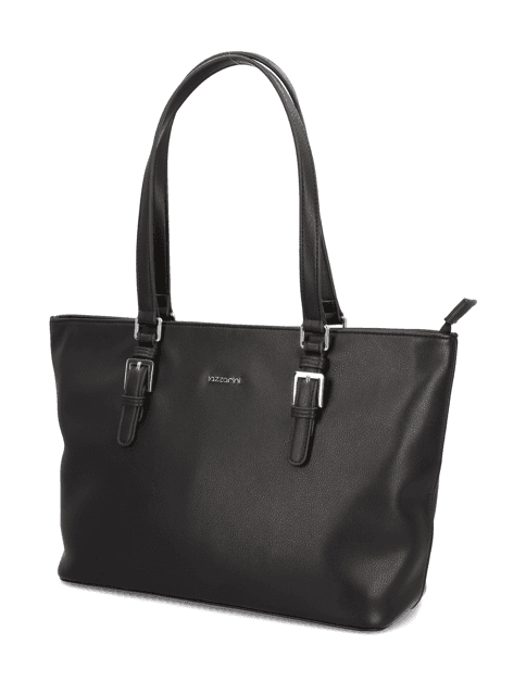 Kabelka Shopper Lazzarini, černá
