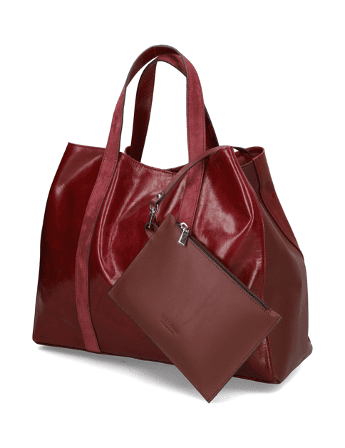 Kabelka Shopper Pat Calvin, červená