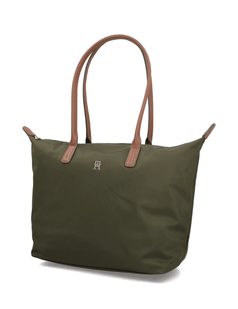 Kabelka Tommy Hilfiger Popette Tote, zelená