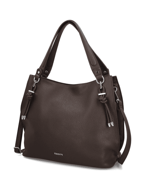 Kabelka Shopper Lazzarini, hnědá