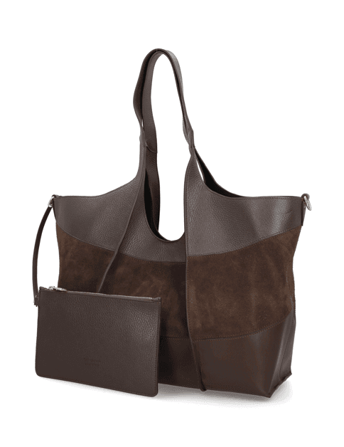 Kabelka Shopper Pat Calvin, hnědá