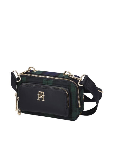 Kabelka přes rameno Tommy Hilfiger Iconic Tommy Camerabag BW