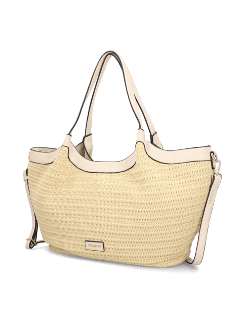 Kabelka Shopper Lazzarini, béžová