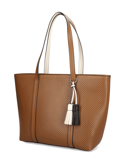 Kabelka Shopper OMG!, hnědá