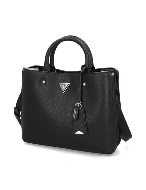 Kabelka Guess Meridian II Girlfriend Satchel, černá