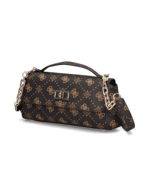Kabelka přes rameno Guess Emelie Logo Flap Crossbody