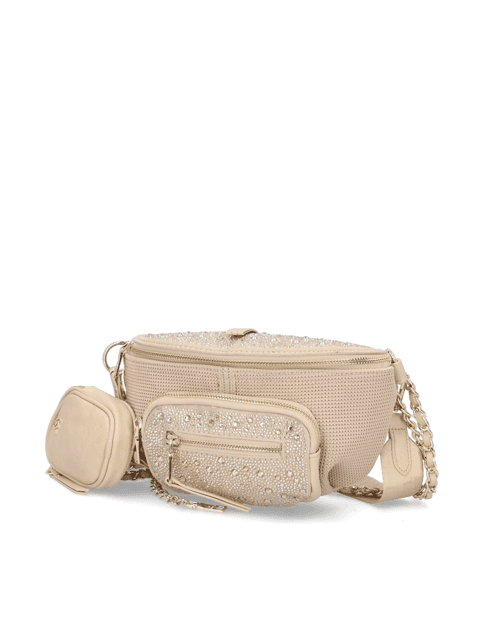 Kabelka přes rameno Steve Madden Bmaxima, béžová