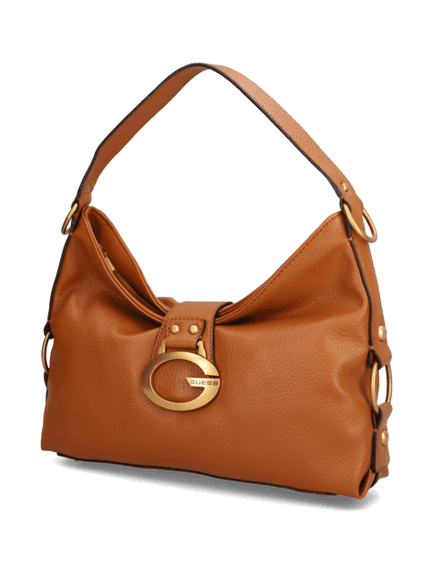 Kabelka Guess Camden Shoulder BAG, hnědá
