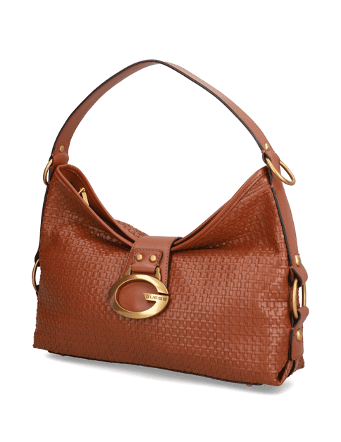 Kabelka Guess Camden Shoulder BAG, hnědá