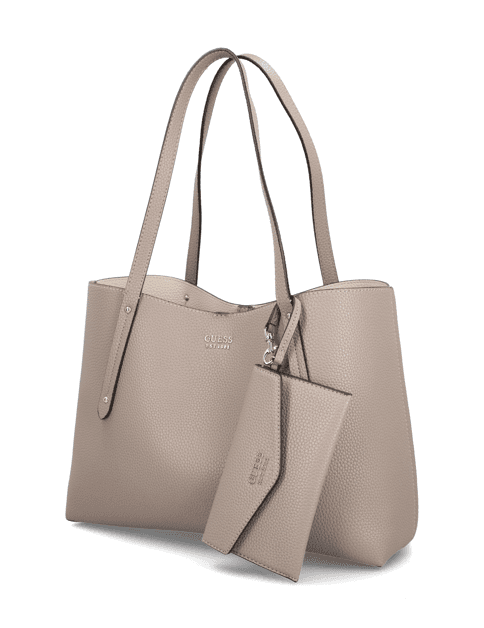 Kabelka Guess Brenton Tote, béžová