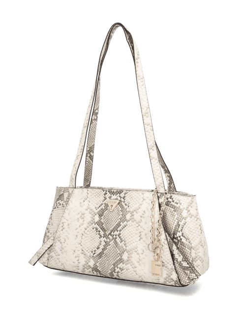 Kabelka Guess Devon Shoulder Satchel, béžová