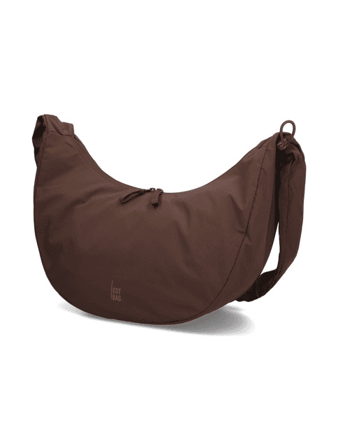 Kabelka přes rameno GOT BAG Moon BAG Ruffle, hnědá