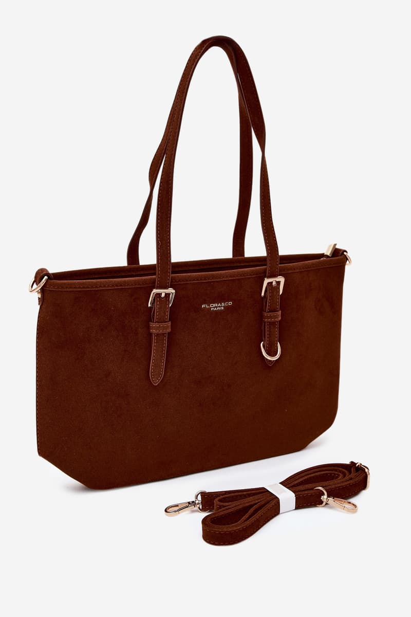Flora&Co Camel Shopper Bag 4