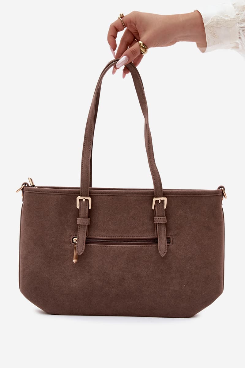 Flora&Co Taupe Shopper Bag 4