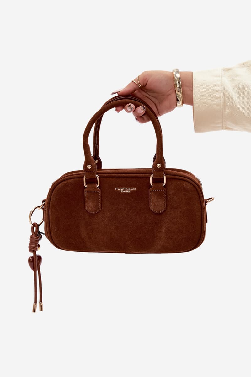 Flora&Co Dámská box kabelka Camel Annelle 4