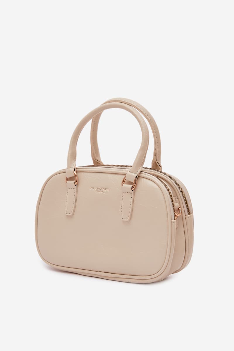 Flora&Co malá eco kožená box kabelka Soraya 3