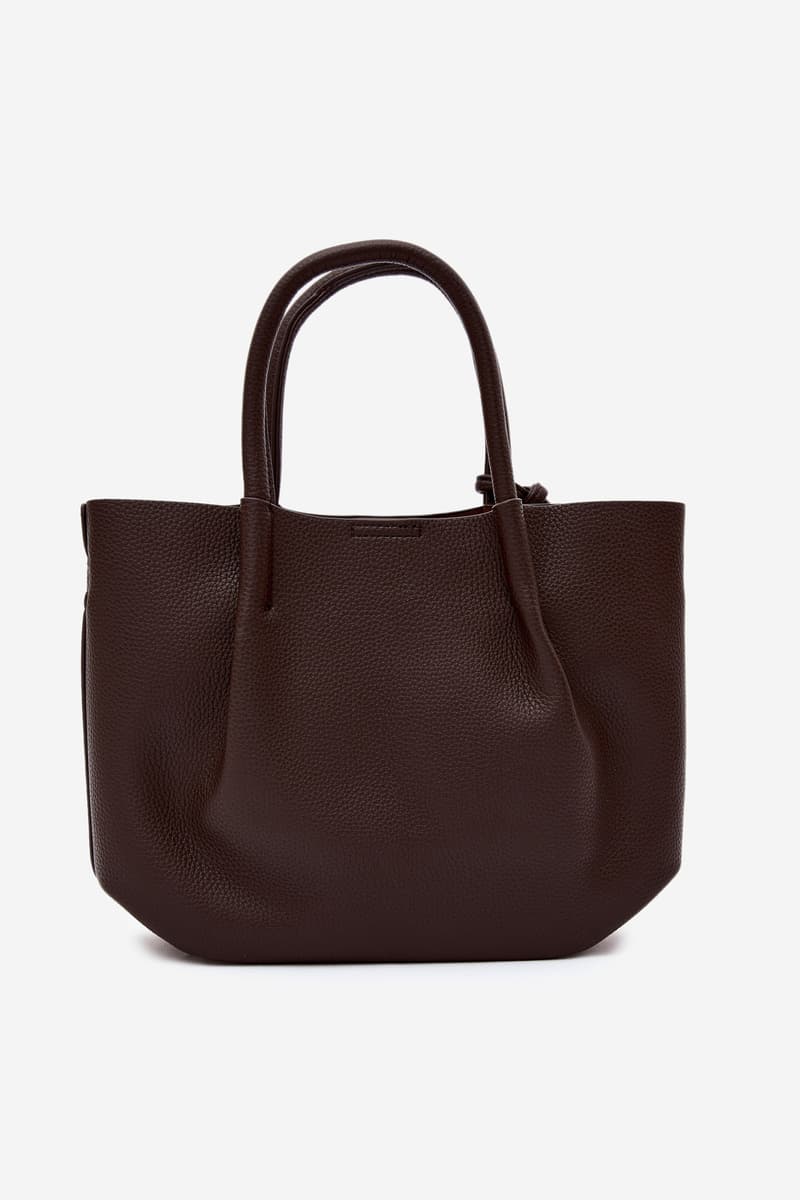 Flora&Co čokoládová kabelka z umělé kůže 3
