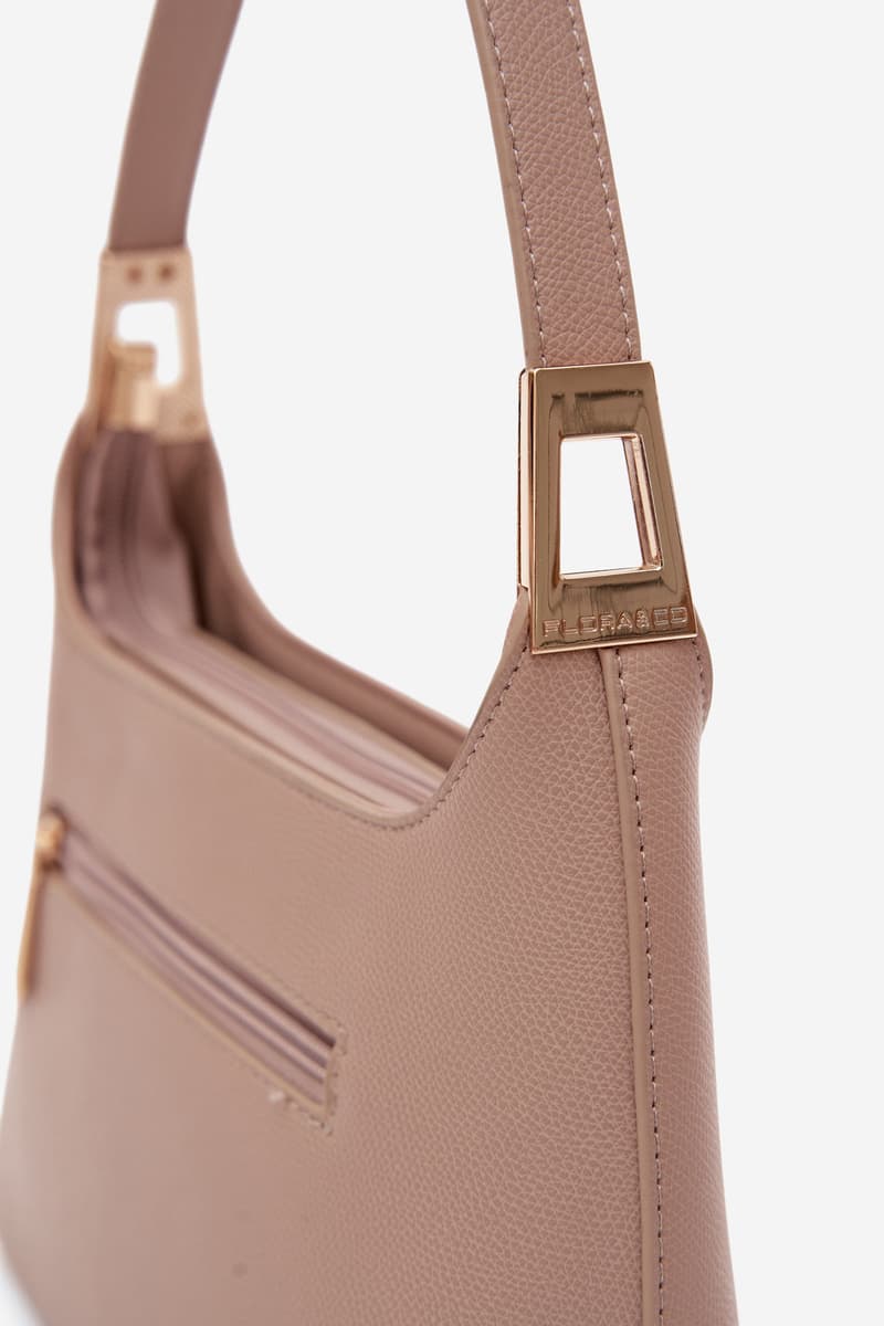 Flora&Co Béžová kabelka z umělé kůže Gretta 4