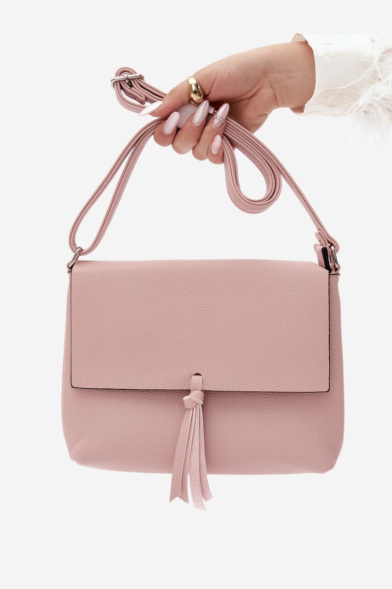 Růžová crossbody kabelka Flora&Co