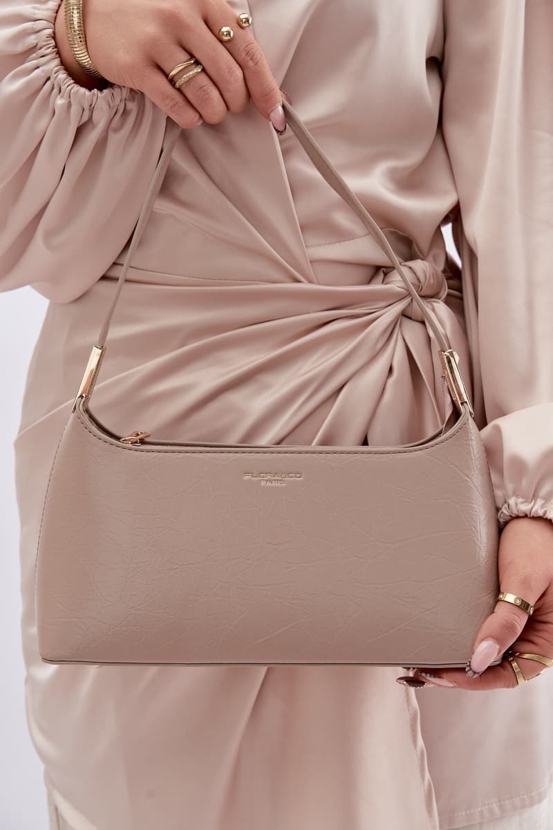 Flora&Co Eco Leather Kabelka, Tmavá Béžová 3