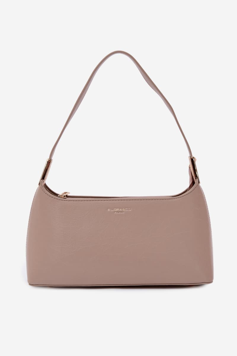 Flora&Co Eco Leather Kabelka, Tmavá Béžová