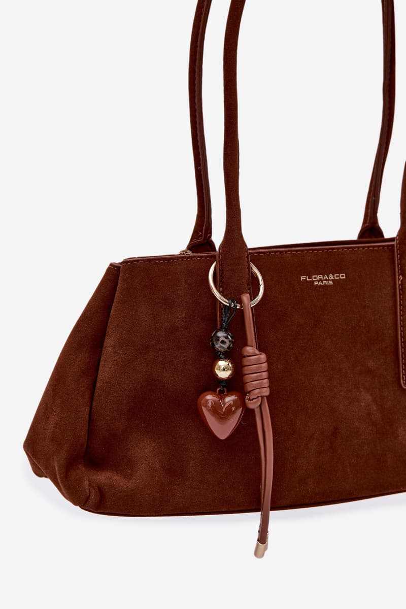 Flora&Co camel kabelka s přívěskem 3