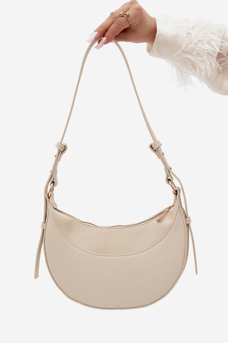 Flora&Co kabelka z umělé kůže světlá béžová 2