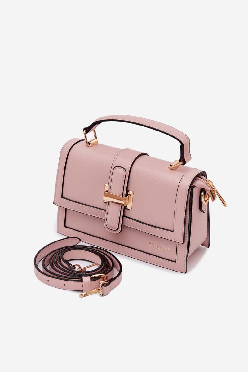 Flora&Co Růžová crossbody kabelka 3