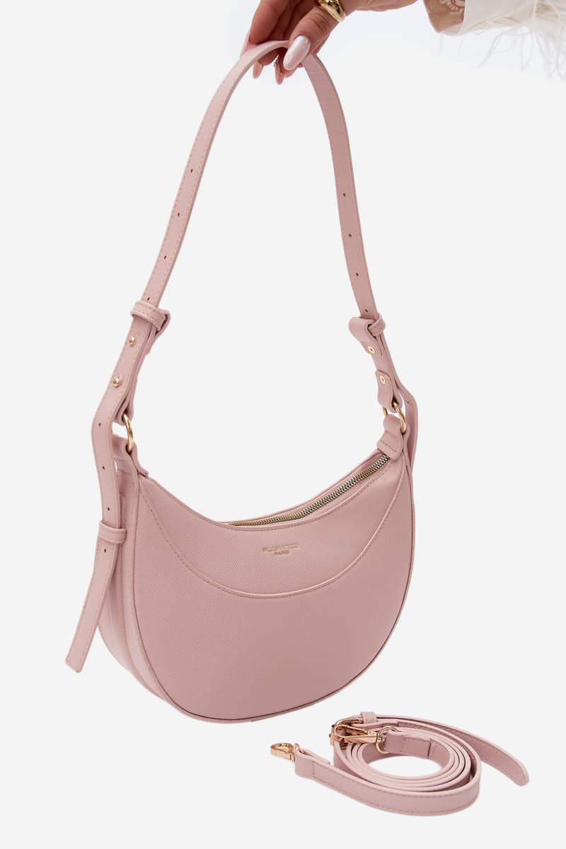 Flora&Co malá růžová kabelka z eko kůže 3
