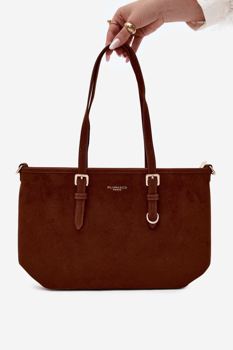 Flora&Co Camel Shopper Bag 2