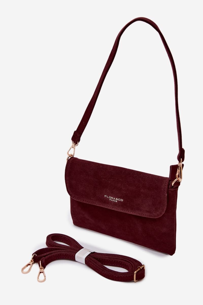 Flora&Co Malá crossbody kabelka Bordeaux 3