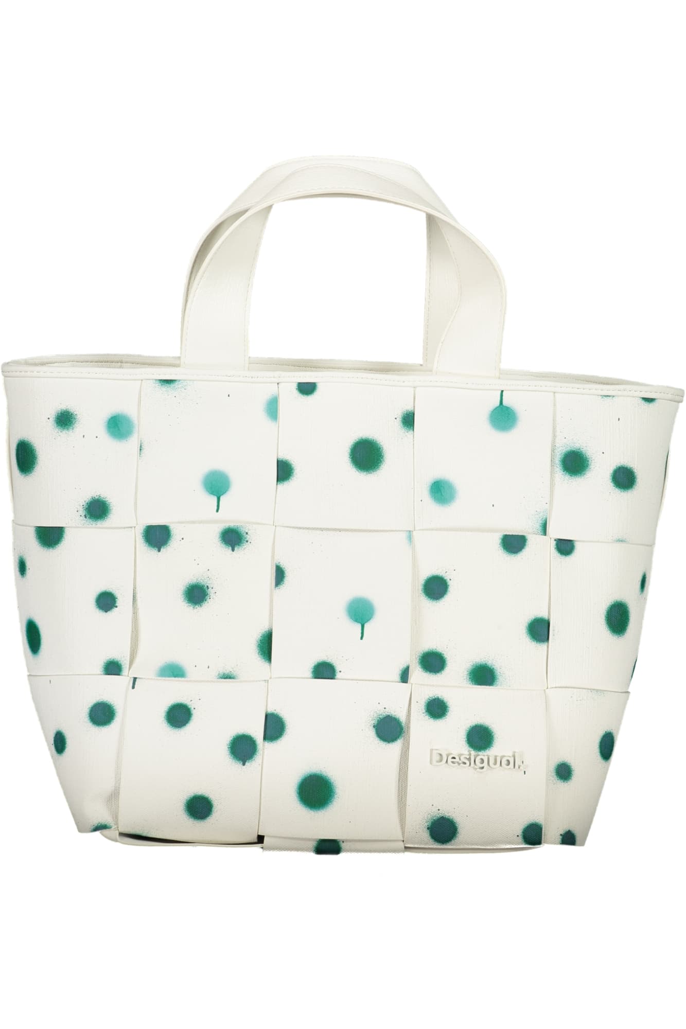 Bílá dámská vzorovaná kabelka Desigual New Splatter Valdivia 2