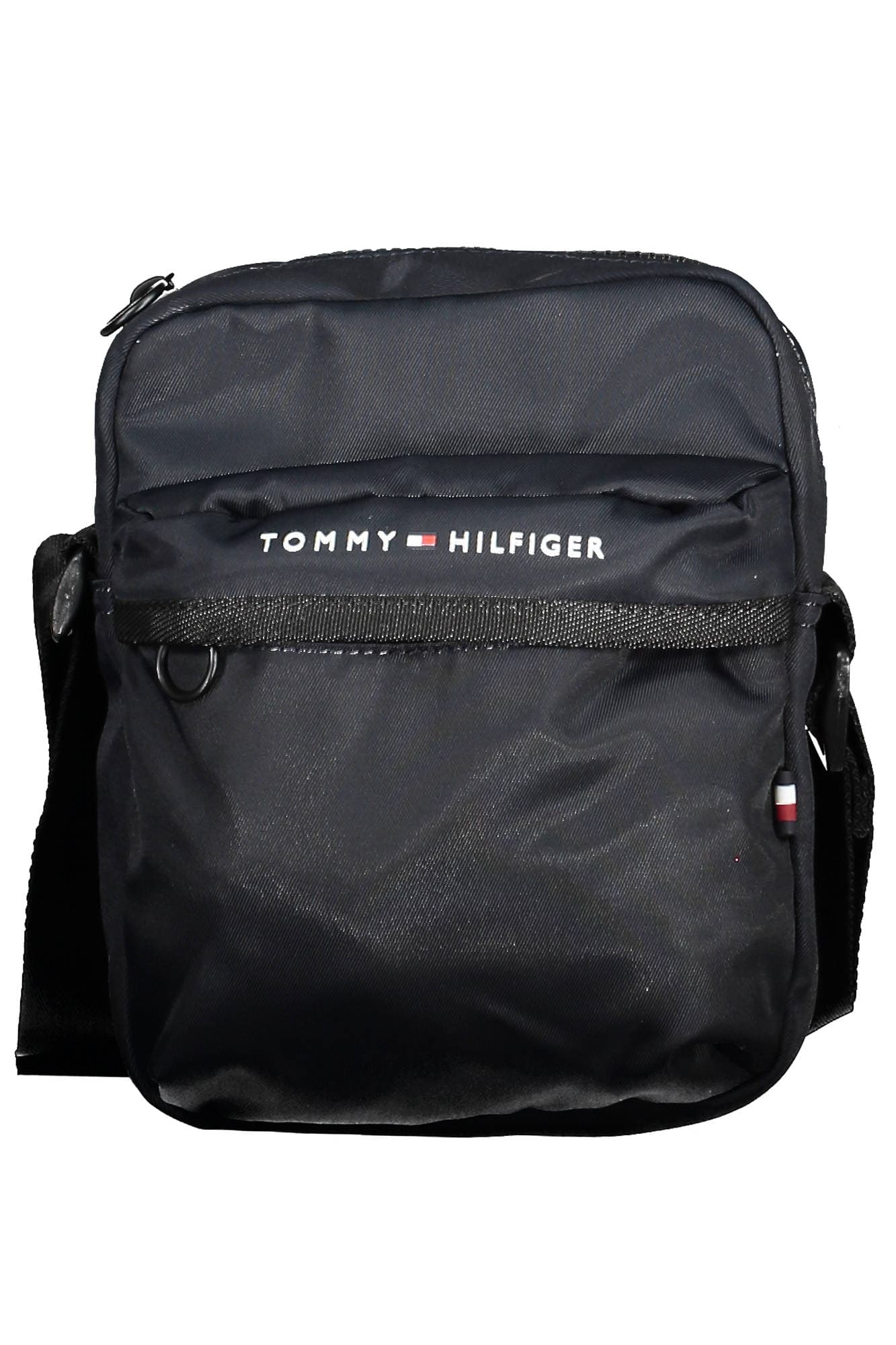 Kabelka přes rameno Tommy Hilfiger, černá
