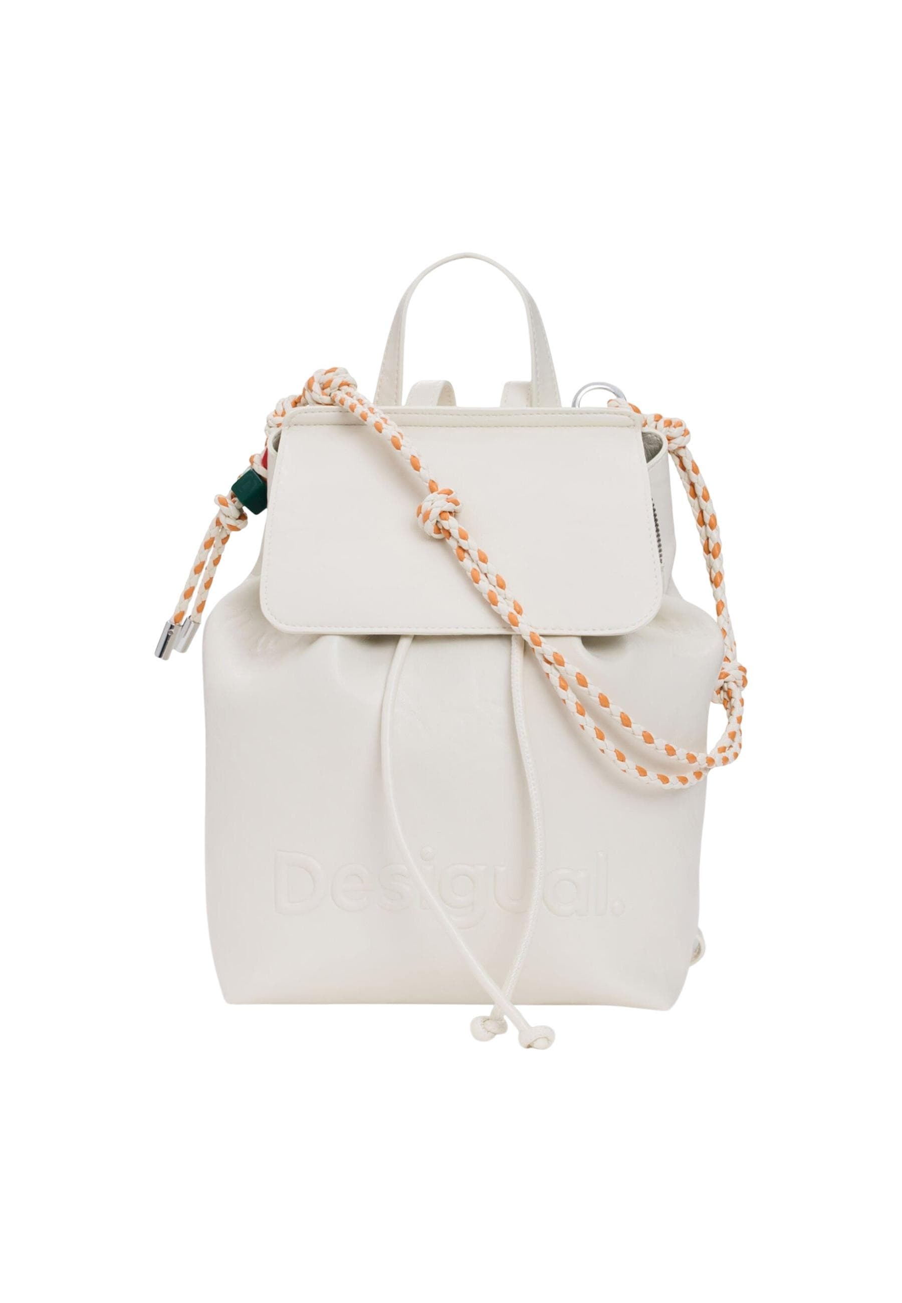 Kabelka Desigual Borsa Donna, bílá