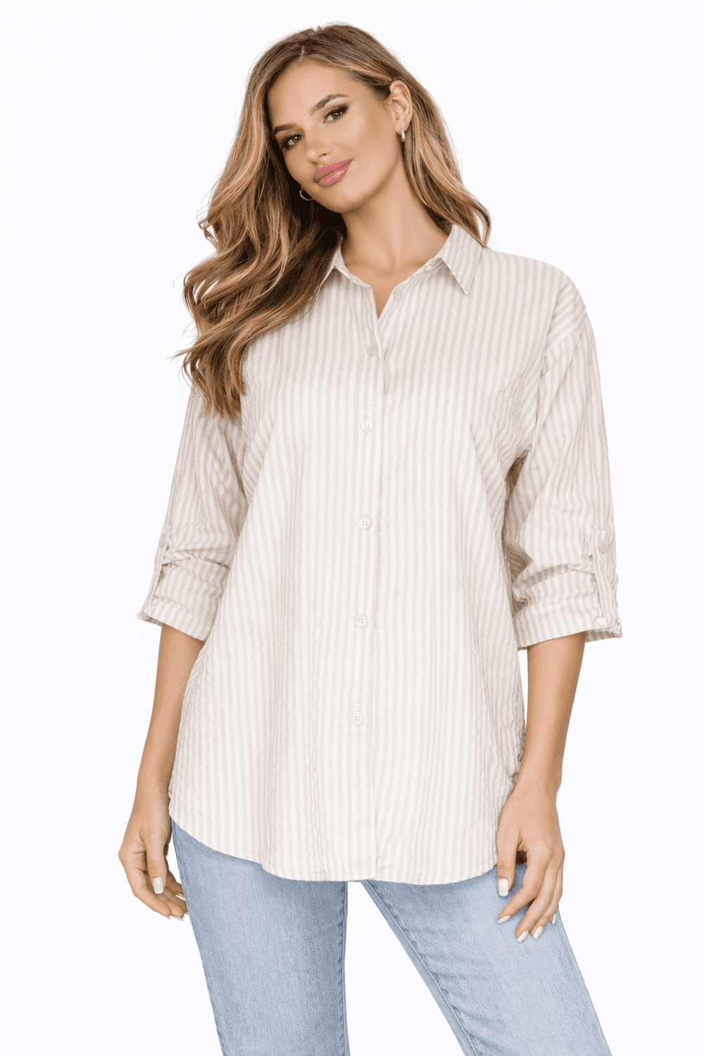 Běžová fashion kabelka ID8847