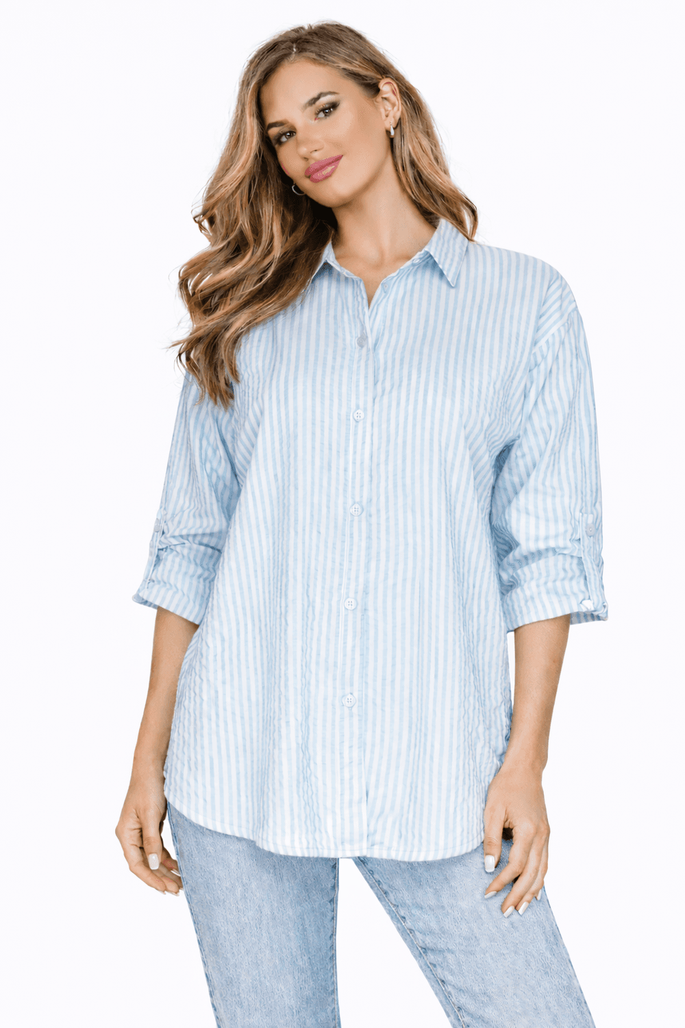 Modrý fashion batoh ID8850